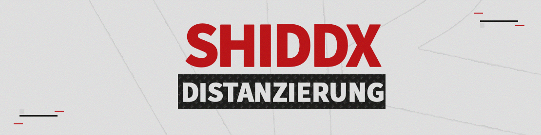 Distanzierung vom Spieler "shiddx" Logo